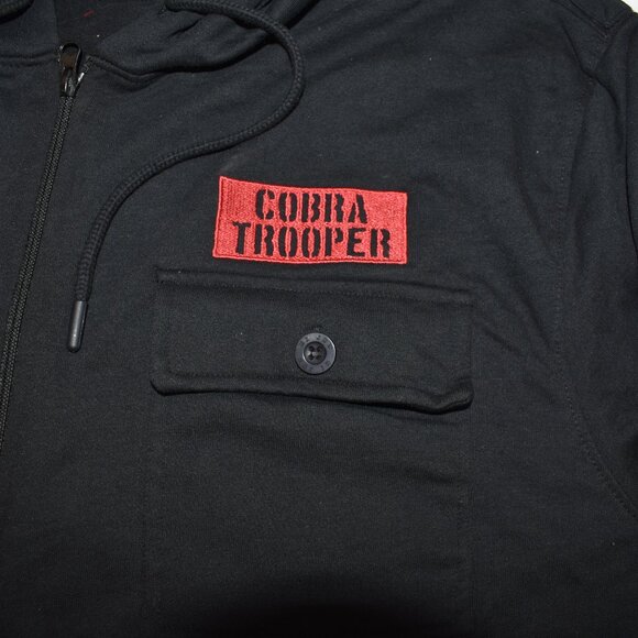 G.I. Joe Men's Cobra Trooper Military Style Full-Zip Hoodie New 2XL - Picture 4 of 12